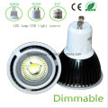 Dimmable 5W White GU10 COB LED Light